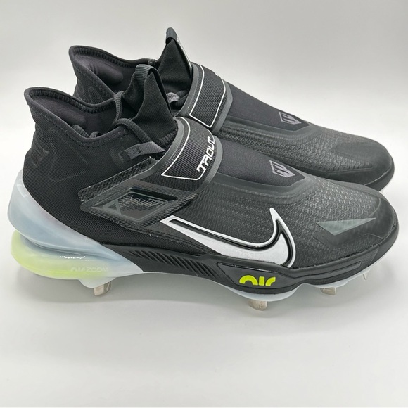 Men’s Nike Force Zoom Trout 8 Elite Baseball Cleats Black CZ5913-010 Size 9 NEW - Picture 3 of 10
